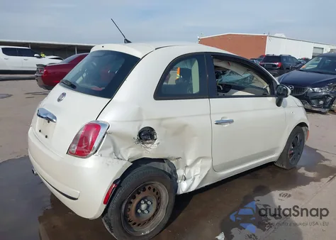 2013 Fiat 500 Pop из США, поврежденный, VIN 3C3CFFARXDT742821